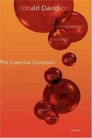 Tapa de The essential Davidson