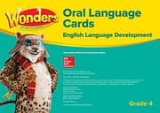 Tapa de Wonders for English Learners G4 Oral Language Cards