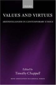 Tapa de Values and Virtues