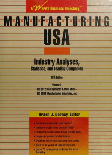 Tapa de Manufacturing U. S. A