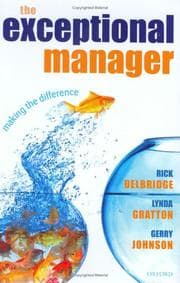 Tapa de The exceptional manager
