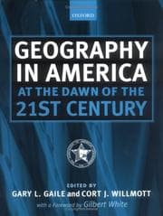 Tapa de Geography in America at the Dawn of the 21st Century
