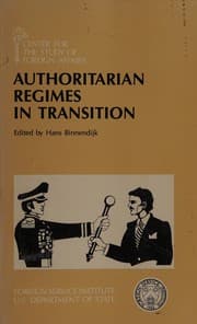 Tapa de Authoritarian regimes in transition