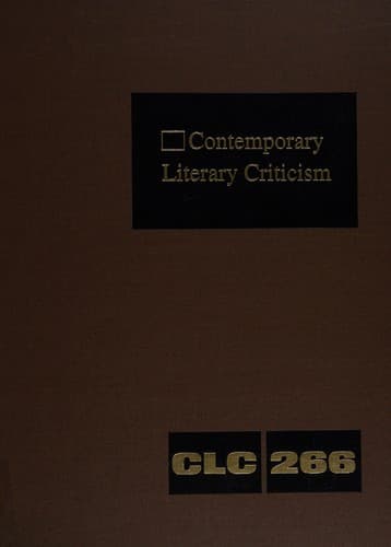 Tapa de Contemporary literary criticism