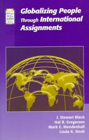 Tapa de Globalizing people through international assignments