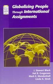 Tapa de Globalizing people through international assignments