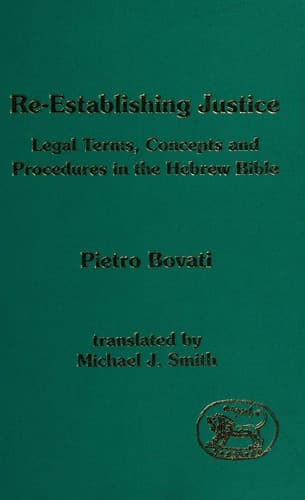 Tapa de Re-establishing justice