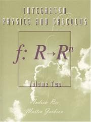 Tapa de Integrated Physics and Calculus