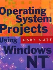 Tapa de Operating system projects using Windows NT