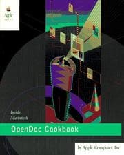 Tapa de OpenDoc cookbook for the Mac OS