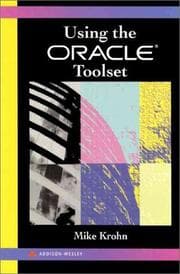 Tapa de Using the Oracle Toolset