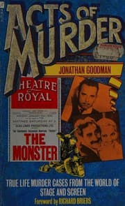 Tapa de Acts of murder