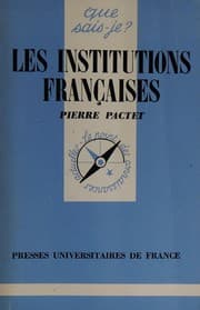Tapa de Les institutions françaises