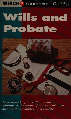 Tapa de Wills and probate
