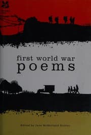 Tapa de First World War poems