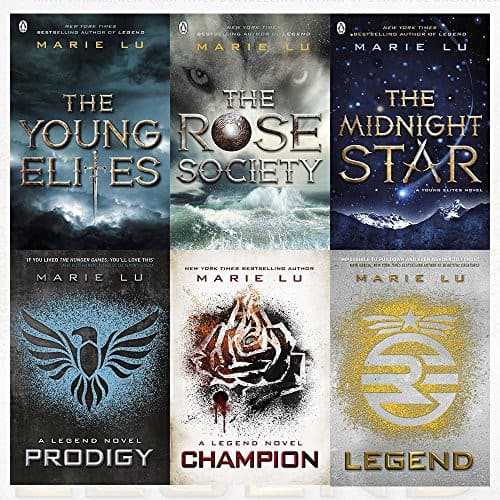 Tapa de Marie Lu Collection Legend & Young Elites Series 6 Books Bundles