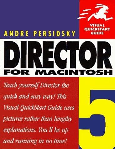 Tapa de Director 5 for Macintosh