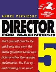 Tapa de Director 5 for Macintosh