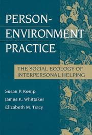 Tapa de Person-environment practice