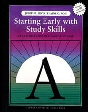 Tapa de Starting early with study skills