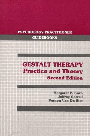 Tapa de Gestalt therapy