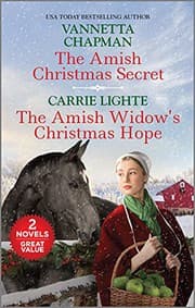 Tapa de The Amish Christmas Secret and The Amish Widow's Christmas Hope