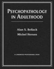 Tapa de Psychopathology in adulthood
