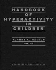 Tapa de Handbook of hyperactivity in children