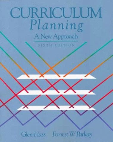 Tapa de Curriculum Planning