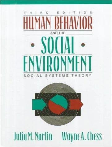 Tapa de Human Behavior and the Social Environment