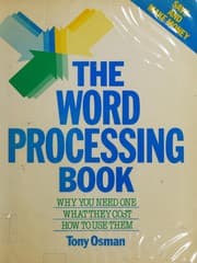 Tapa de The word processing book