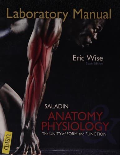 Tapa de Anatomy & physiology laboratory manual