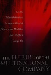 Tapa de Future of the multinational company