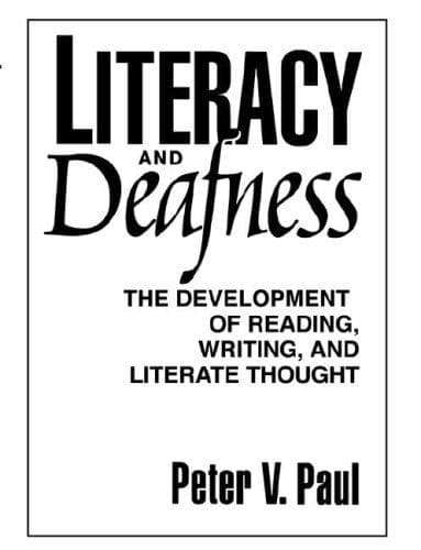 Tapa de Literacy and Deafness