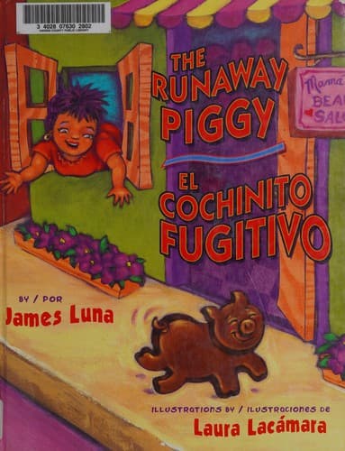 Tapa de The runaway piggy
