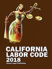 Tapa de California Labor Code 2018