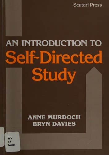 Tapa de An introduction to self-directed study