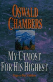 Tapa de My Utmost for His Highest