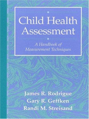 Tapa de Child Health Assessment