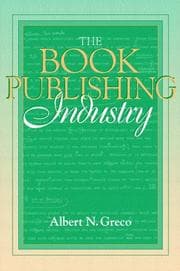 Tapa de Book Publishing Industry, The