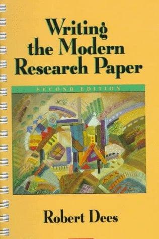 Tapa de Writing the modern research paper