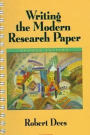 Tapa de Writing the modern research paper