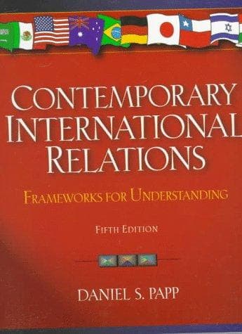 Tapa de Contemporary International Relations
