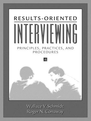 Tapa de Results-oriented interviewing