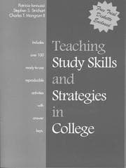 Tapa de Teaching study skills and strategies in college