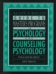 Tapa de Allyn & Bacon guide to master's programs in psychology and counseling psychology