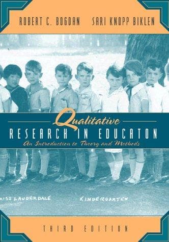 Tapa de Qualitative research for education
