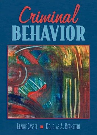 Tapa de Criminal behavior