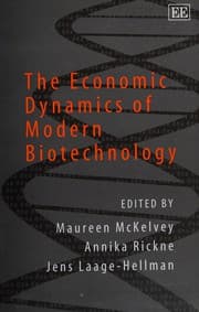 Tapa de The economic dynamics of modern biotechnology