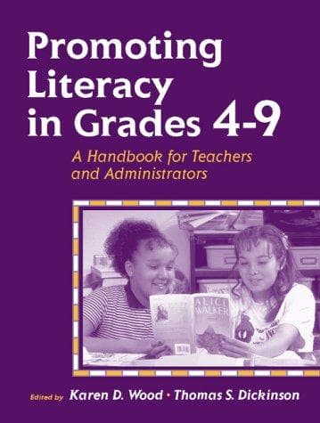 Tapa de Promoting Literacy in the Grades 4-9